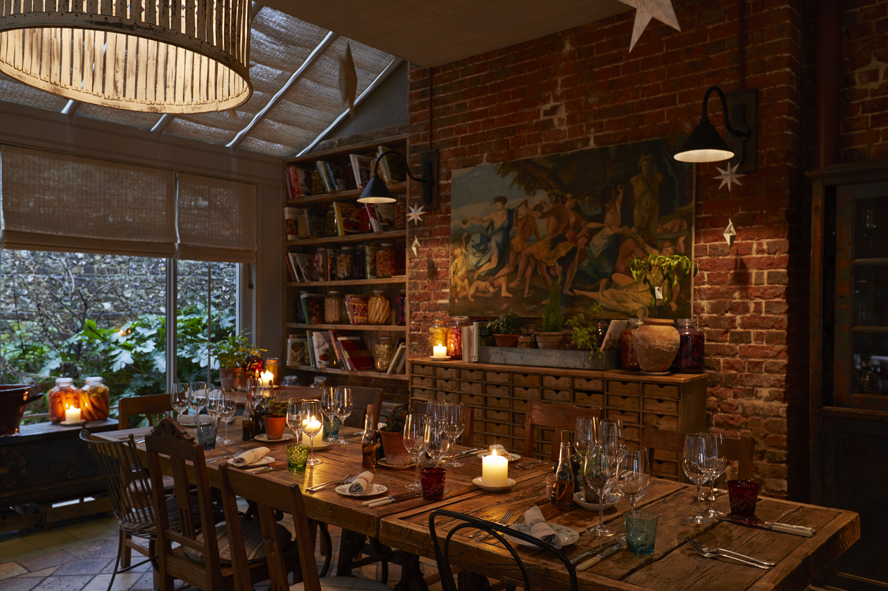 Christmas PIG Parties in The Garden Room at THE PIG-in the South Downs